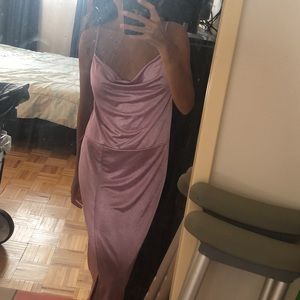 Zara pink lilac dress